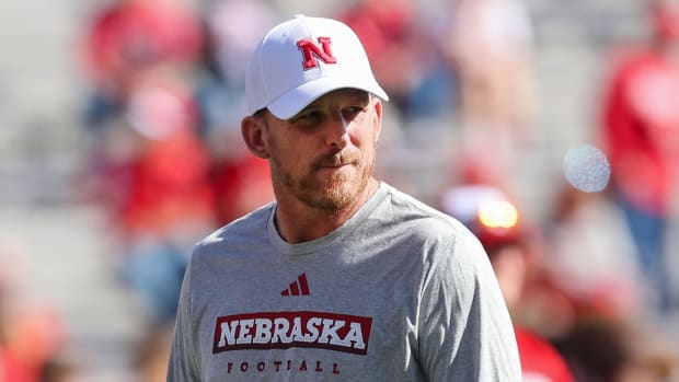 Marcus Satterfield 2023 Nebraska vs Northwestern football